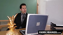video familybangscom клубничная чилидерша получила дисциплинарные взыскания от школьного профессора долли ли и донни sex