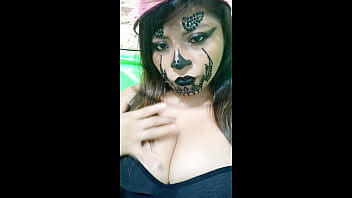 video красивая сексуальная ведьма начинается в порно на хэллоуин шлюха занимается сексом со своим подчиненным сводным sex