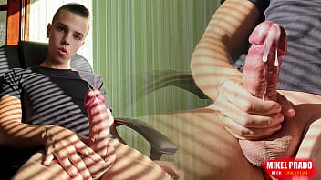 video большая сливочная порция от моего толстого необрезанного члена sex