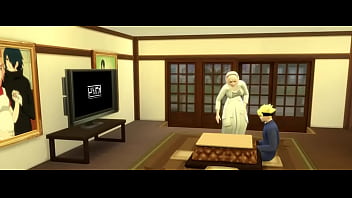 video modeling naruto boruto cap 3 sakura invites boruto to watch a movie then tells him to go to the room and ends up sex