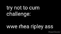 video maxi try not to cum challenge wwe rhea ripley ass sex