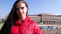video немецкий скаут худенькая высокая молодая женщина лана ленани с длинными ногами и волосами на кастинге трахается sex