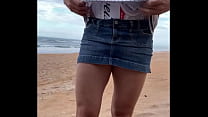 video 差假人 cd slut at the beach gets cum on her ass sex