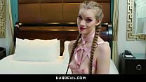 video горячая сцена анального секса с миниатюрной erin everheart и bbc sex