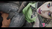 video son extreme sissy anal stretching tattooed femdom ass stretching practice and fisting sex
