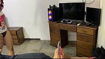 video my stepsister wants to be in my room with me because she doesnt like being alone in her room sex
