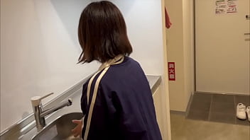 video lets do it here i cant hold it in a couple having intense sex with their girlfriend in the kitchen on their first sex