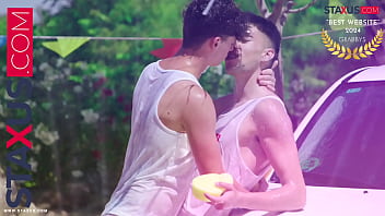 video staxus we washed my car and my friend couldnt keep it together awesome day of fun sex