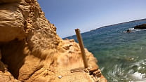 video how i scream cumming with my selfie stick while snorkeling made me moan screaming like never before sex