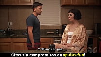 video страстная брюнетка в чулках наслаждается трахом испанский субтитр sex