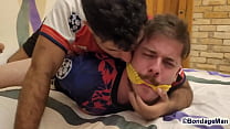 video футболисты родриго и дуратто впервые трахаются связанные и с кляпом во рту превью 1 sex