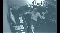 video テープで捕まえられたいたずらオナニー秘書 sex