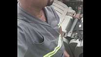 video i stopped the truck to take a piss and that smell of dick came up and it made me horny sex