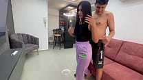 video я помогаю своей сексуальной сводной сестре с ее занятиями аэробикой и в итоге мы трахаемся очень богато и жестко sex