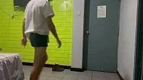 video maduro asks for help from the reception of his accommodation due to a technical problem the young man from room sex