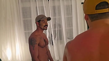 video i called my friend to train but the really wanted to grab my iron sex