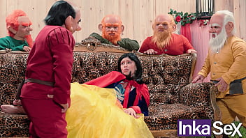 video snow white gets lost in the forest and is fucked by the 7 dwarfs sex