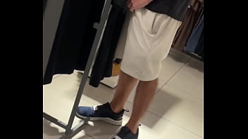 video giving it to a pissed off boy in the dressing room of the store in the mall they almost caught us free sex