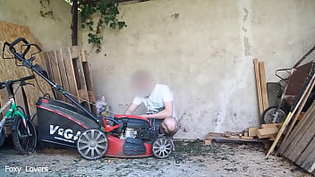 video i cheated on my husband with the gardener while he was fixing the mower sex