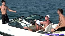 video チップヤングとのゲイセーラー屋外乱交 sex
