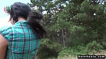 video セクシーな十代の肛門クソ屋外ハメ撮り後背位 sex