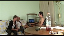 video красотка имея первый раз трио sex