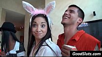 video странная вечеринка на хэллоуин sex