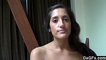 video dagfs сексуальная латина получает свой первый камшот на лицо на кастинге sex