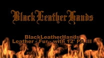 video blackleatherhandsレザーファー12paiii付き sex